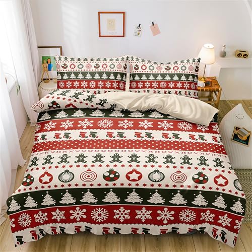 Gezu Ropa de cama de Navidad de 220 x 240 cm, para niñas... - Bébé & Puériculture Amazon Espagne à 18.59€
