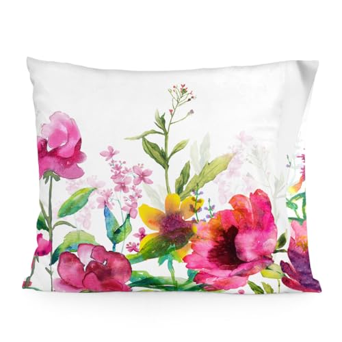 HappyFriday Cassia Pillow Cover Multicolor 60 x 70 cm - Maison & Cuisine Amazon Royaume-Uni à 9.11€
