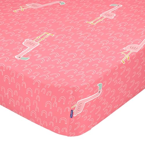 HappyFriday Moshi Moshi Fitted Sheet Multicoloured Pink 70... - Home & Kitchen Amazon UK à 8.59€