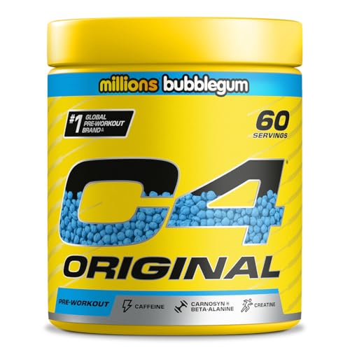 C4 Original Pre Workout Powder, Bubblegum, 60 Servings |... - Sports & Fitness Amazon Royaume-Uni à 29.63€