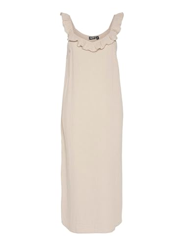 PIECES Female Midikleid PCSASTINA Musselin - Mode & Vêtements Amazon Allemagne à 12.19€