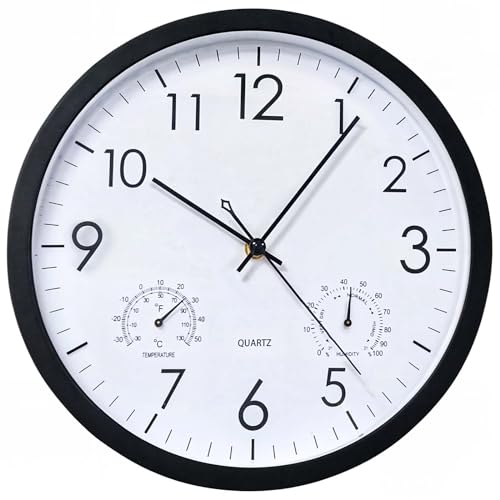 Chedin Orologio da parete rotondo al quarzo, senza... - Jouets & Jeux Amazon Italie à 20.99€