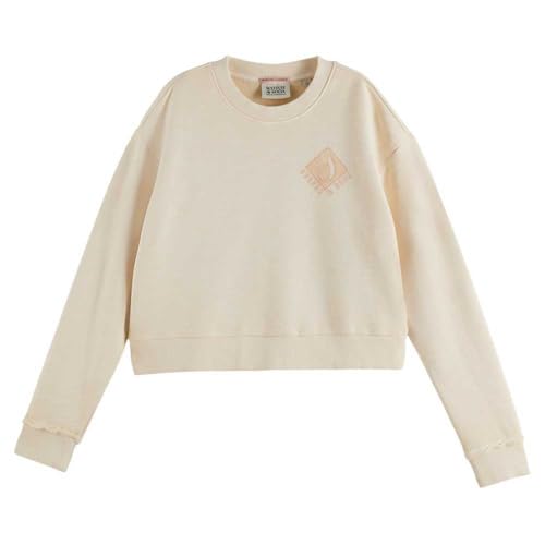 Scotch & Soda Sudadera de Corte Holgado con Estampado... - Bon plan à 17.61€