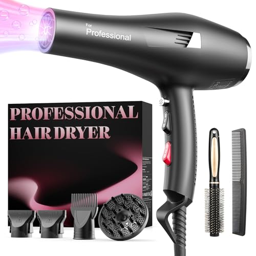 Dekuri Seche Cheveux Ionique Professionnel, Séchage Rapide... - Beauté & Parfums en promo à 19.99€