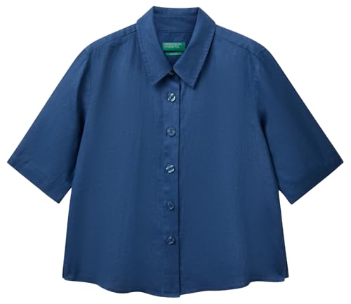 United Colors of Benetton Chemise, Bleu, XX-Small en promo à 36,90€ (-48%) sur Amazon FR