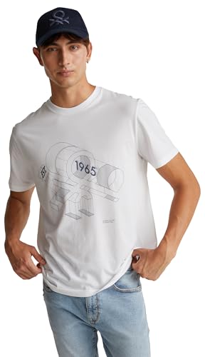 United Colors of Benetton Camiseta, Color Blanco., XS - Sports & Fitness Amazon Spain à 6.12€