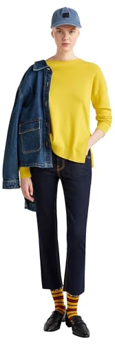 United Colors of Benetton Suéter Mujer, Amarillo, XS - Sports & Fitness en promo à 24.24€