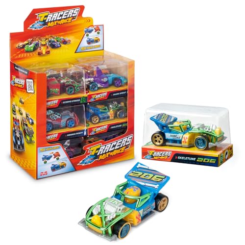 T-Racers Mix ´N Race – Colección de 12 Coches... - Maison & Cuisine en promo à 23.68€