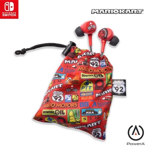 Wired Earbuds for Nintendo Switch - Mario Kart Motors en promo sur Amazon