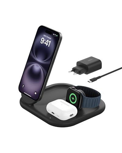 Belkin BoostCharge Cargador Magnético Plegable 3 en 1 con... en promo sur Amazon