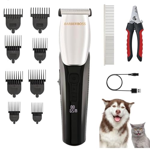 BarberBoss Kabelloses Tierpflegeset, Professionelle... - Beauté & Parfums Amazon Allemagne à 10.50€