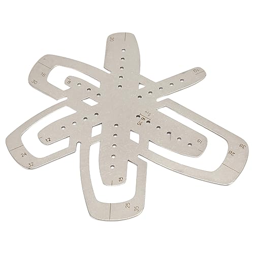 Regla de Corte de Esquina de Cuero, Plantilla de Corte de... - Jardin & Extérieur Amazon Espagne à 1.52€