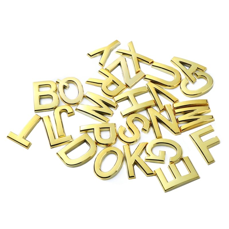 NanTun Números de casa de 5 cm dorados para buzón... - Auto & Moto Amazon Espagne à 1.99€