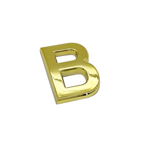 NanTun 3D Gold House Numbers Mailbox Letter B Self-Adhesive... - Maison & Cuisine Amazon Royaume-Uni à 1.79€