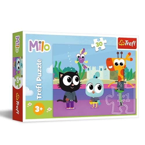Trefl - Milo, El Gatito Milo - Puzle de 30 Piezas - Puzle... - Jouets & Jeux Amazon Espagne à 6.99€