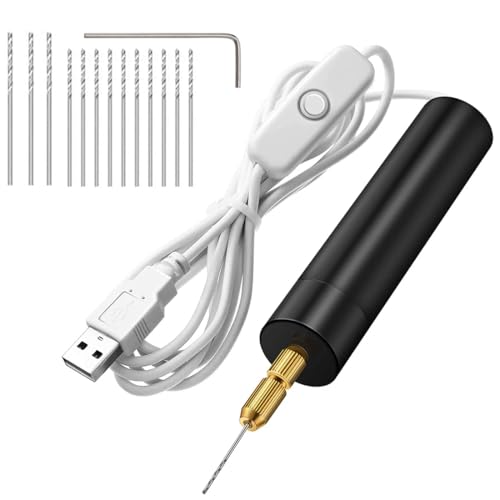 FiTspi Mini perceuse électrique portable USB de 0,7 à 1,2... - Loisirs Créatifs Amazon France à 8.62€