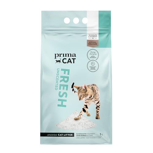 PrimaCat - Hygienischer, geruchsneutraler Katzenstreu... - Animalerie en promo à 6.99€