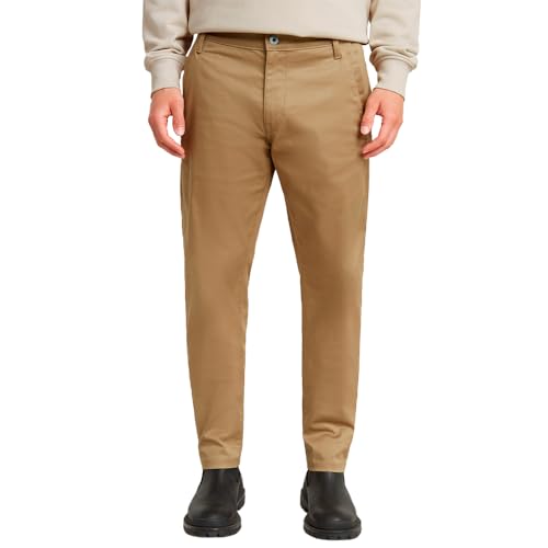 G-STAR Pantalones Chinos Morry Tapered para Hombre, Beige... - Maison & Cuisine en promo à 44.95€