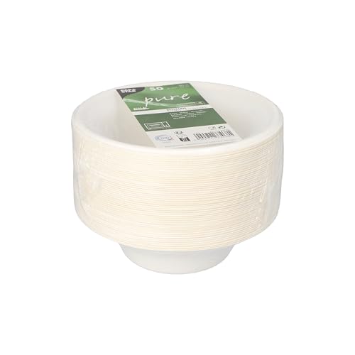 50 Schalen, Zuckerrohr "pure" 380 ml Ø 15,5 cm · 4,6 cm... - Maison & Cuisine Amazon Allemagne à 4.46€