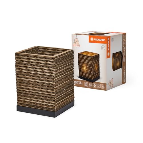 LEDVANCE Decor Cardboard Square marron en carton ondulé... - Bricolage & Outils en promo à 23.54€
