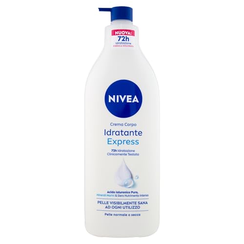NIVEA Crème corporelle hydratante Express 500 ml, crème... - Beauté & Parfums Amazon France à 9.75€
