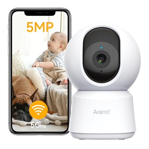 ARENTI 3K 5MP Pet Dog Cameras with App,5Ghz&2.4G WiFi 6... - High-Tech & Électronique Amazon Royaume-Uni à 26.98€