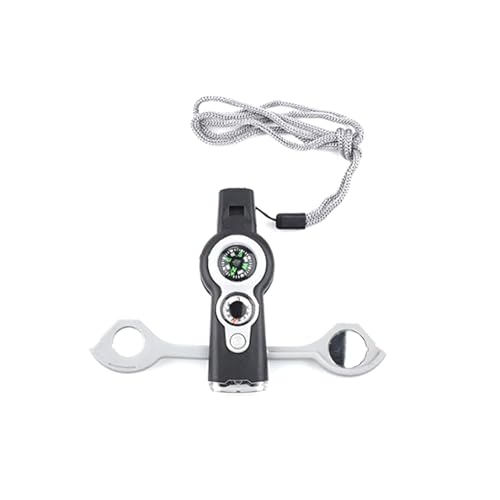 Miaoyak Silbato de supervivencia multifuncional 7 en 1 para... - Sports & Fitness Amazon Espagne à 0.93€