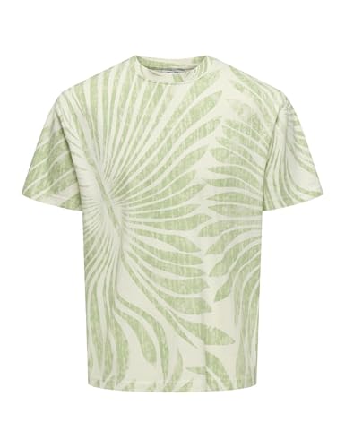 Only & Sons Onszeke Life Reg Washed Ss AOP Tee - Garden & Outdoor Amazon Germany à 5.86€