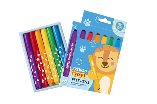 Jovi - MY FIRST 6 rotuladores super lavables para niños... - Toys & Games Amazon Spain à 1.92€