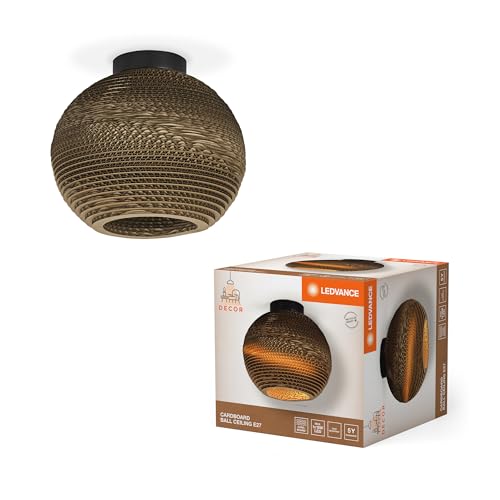 LEDVANCE Decor Cardboard Ball marron en carton ondulé... en promo à 30,77€ (-42%) sur Amazon FR
