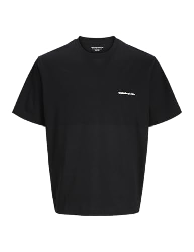 JACK & JONES Jorparos Abstract tee SS Crew Neck, Negro, M - Fashion & Clothing Amazon Spain à 18.31€