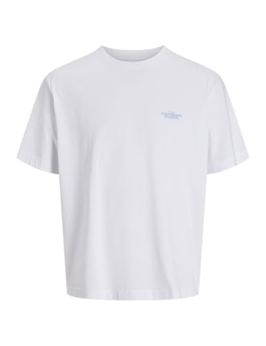 JACK & JONES Jorparos Abstract tee SS Crew Neck, Blanco... - Mode & Vêtements en promo à 14.12€