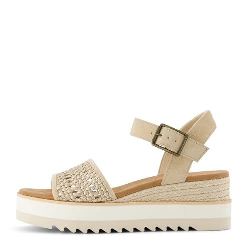 TOMS, Panier métallique en daim tressé champagne, 38.5 EU - Maison & Cuisine Amazon France à 27.77€