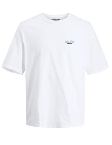 JACK & JONES Jorvalley tee SS Crew Neck TG, Blanco... - Amazon Espagne à 13.09€