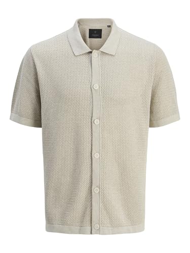 JACK & JONES Male Gestricktes Hemd Einfarbig Gestricktes... - Amazon Allemagne à 20.81€