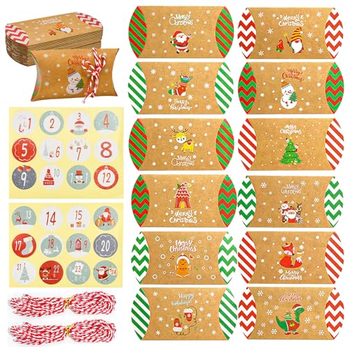 NAROSEBE 24 Pezzi Scatole da Regalo Natalizi Scatole... - High-Tech & Électronique Amazon Italie à 1.99€