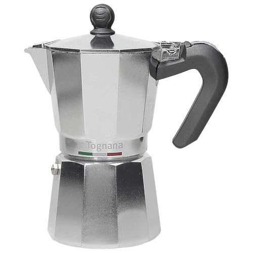 Tognana Authentika, cafetière 3 tasse 0,18 L, aluminium... - Jardin & Extérieur Amazon France à 15.69€