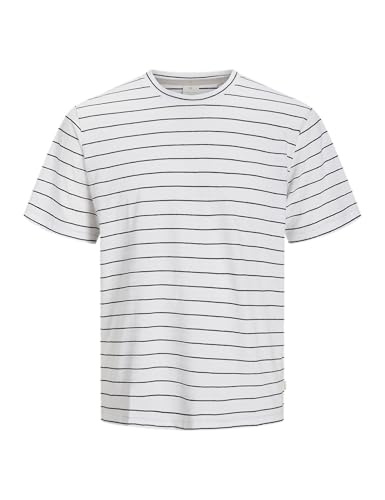 JACK & JONES Jprccbrian SS tee, Blanco Brillante, M - Mode & Vêtements en promo à 14.65€