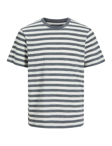 JACK & JONES Jorvarenna Stripe Tee Ss Crew Neck - Amazon Germany à 6.45€