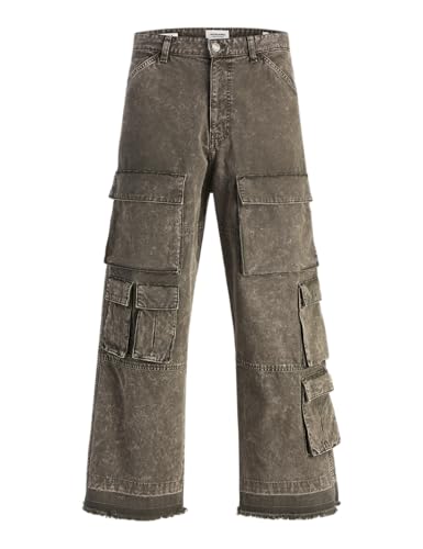JACK & JONES Jpstowen Morris Acid Wash Multipocket - Mode & Vêtements Amazon Allemagne à 22.11€