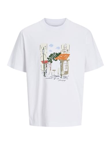 JACK & JONES Jormanchester Sketch Tee Ss Crew N Jnr - Mode & Vêtements Amazon Allemagne à 4.60€