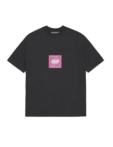 JACK & JONES Jcorecharge Front Print Ss Crew Neck FST - Fashion & Clothing Amazon Germany à 4.36€