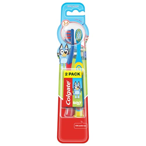 Colgate Kids Bluey Toothbrush 3-5 Years, Children’s... - Beauté & Parfums en promo à 1.80€