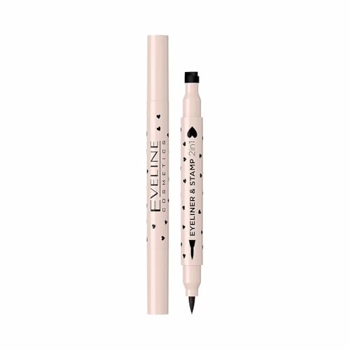 Eveline Cosmetics Eyeliner Double Embout avec Tampon Étoile... - Beauté & Parfums Amazon France à 9.15€