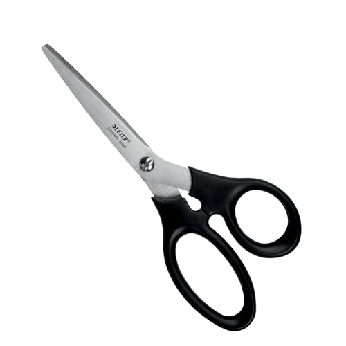 Leitz Stainless Steel Scissors Set 165/185/200 mm, Set of 3... - Auto & Moto Amazon Royaume-Uni à 5.88€