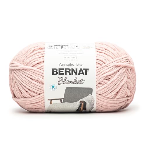 Bernat Blanket 600G - 1 Pack of 431 Yards/21.2 oz Pink Dust... - Home & Kitchen Amazon UK à 14.87€