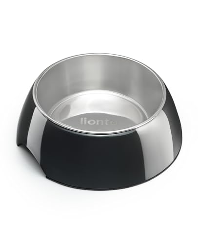 lionto Comedero de melamina con Base Antideslizante, Cuenco... - Bon plan à 9.03€