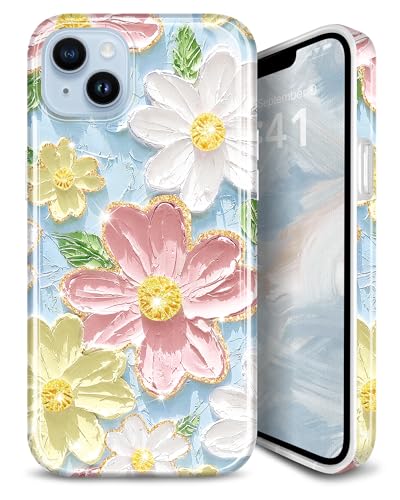 JIAXIUFEN Case for iPhone 14 iPhone 13 Sparkle Glitter... - Tech & Electronics Amazon UK à 5.10€