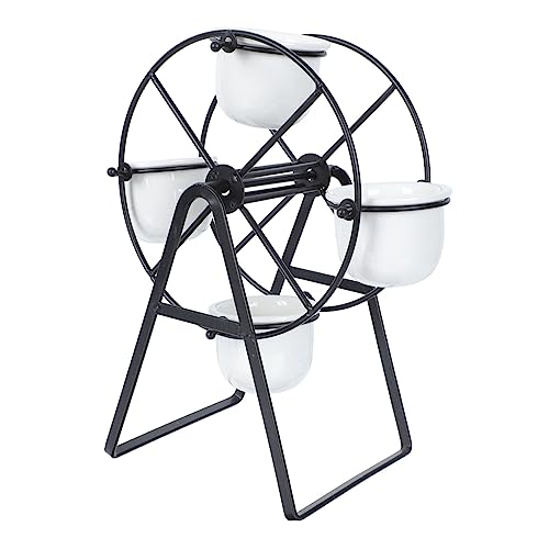 INOOMP Ferris Wheel Flowerpot and Decorative Iron Stand Set... - Jardin & Extérieur Amazon Royaume-Uni à 24.09€