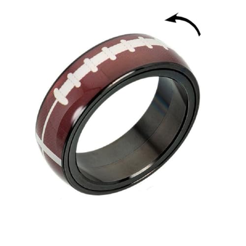 Vivaday Bague de rugby couleur café | Bagues de sport en... - Sports & Fitness Amazon France à 9.30€